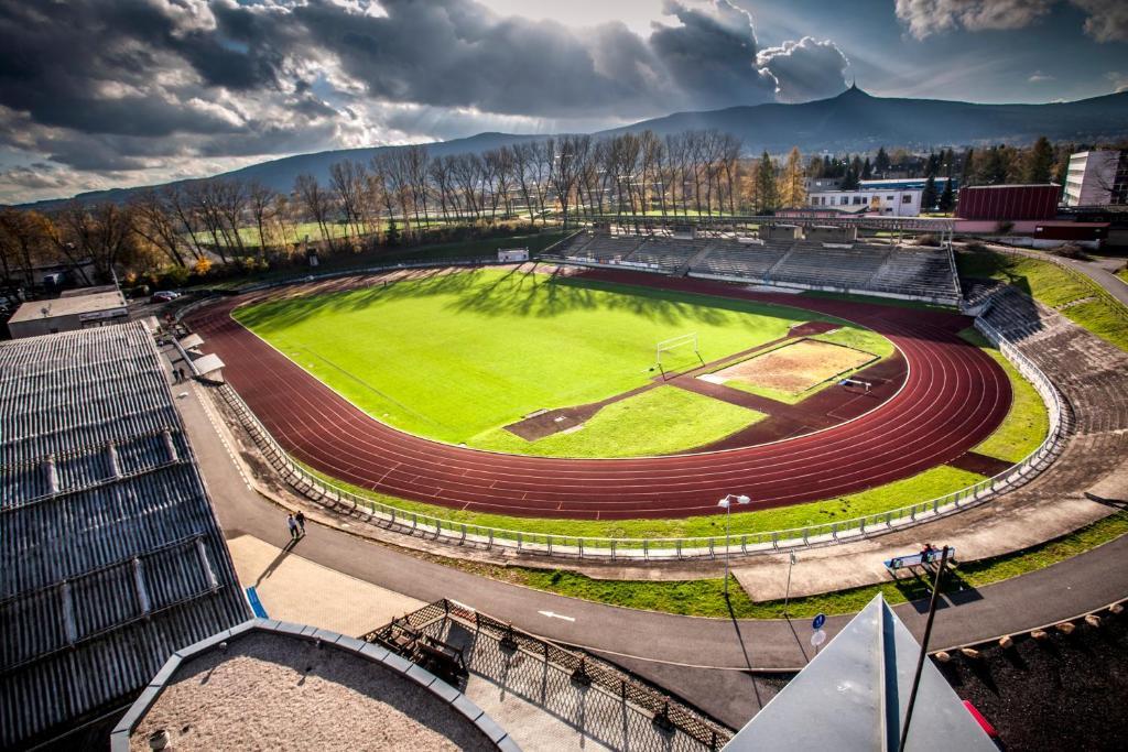 Hotel Arena Liberec Exterior foto